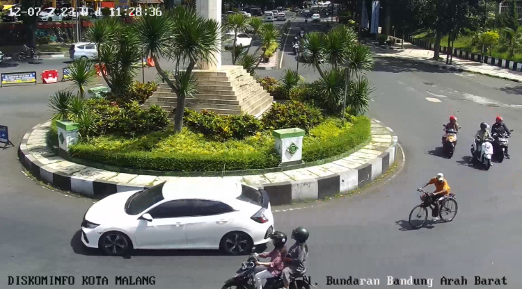 Cctv Jl. Bandung Arah Barat (bundaran Uks)