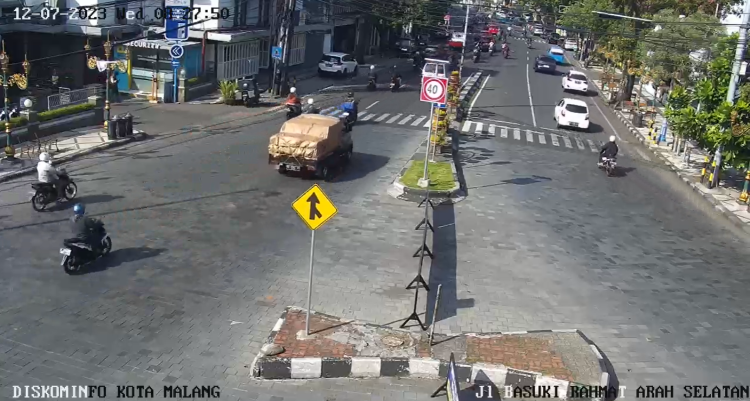 Cctv Jl. Basuki Rahmat Arah Selatan (pln Malang)