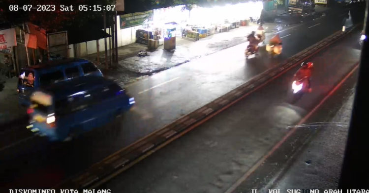 Cctv Jl. Gadang Pasar Arah Selatan Jl Kol Sugiono Arah Utara