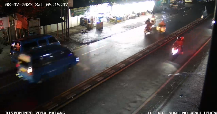 Cctv Jl. Gadang Pasar Arah Selatan Jl Kol Sugiono Arah Utara