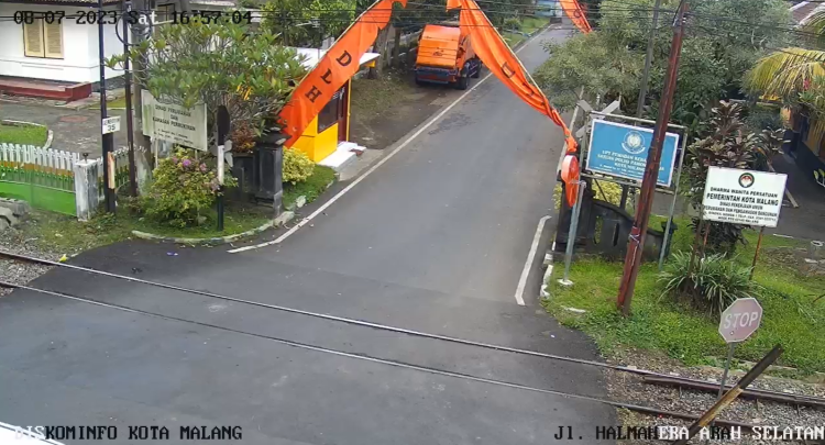 Cctv Jl. Halmahera Arah Selatan Jl Halmahera