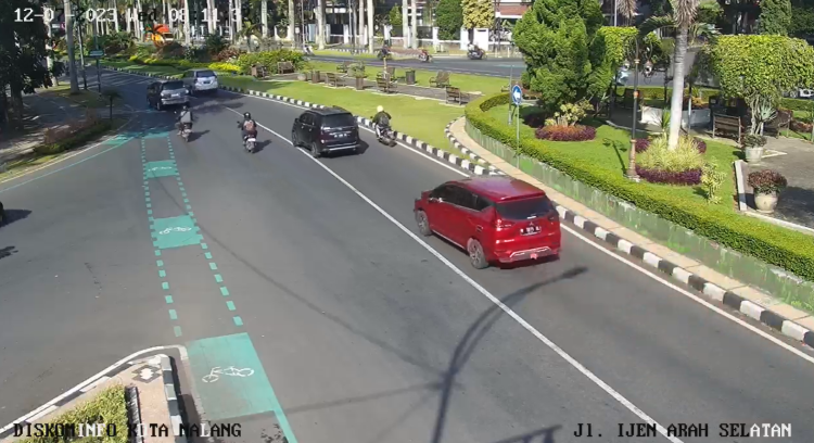 Cctv Jl. Ijen Arah Selatan Ijen Boulevard