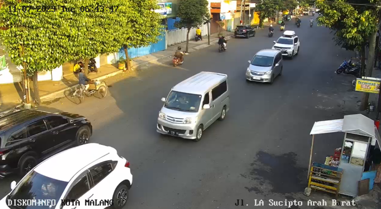 Cctv Jl. L.a Sucipto Arah Barat (rel Kereta)