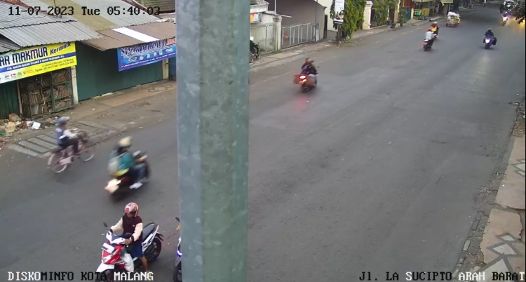Cctv Jl. Laksda Adi Sucipto Arah Barat Blimbing