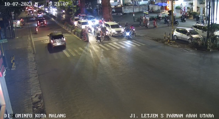 Cctv Jl. Letjen S. Parman Arah Utara
