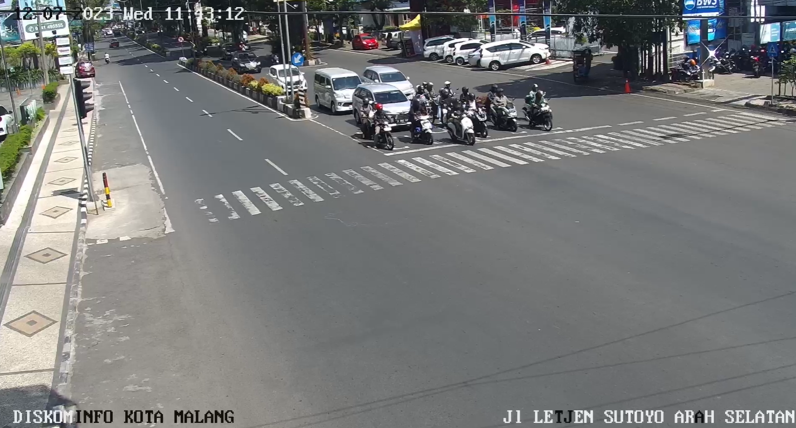 Cctv Jl. Letjend Sutoyo Arah Selatan (hotel Savana)
