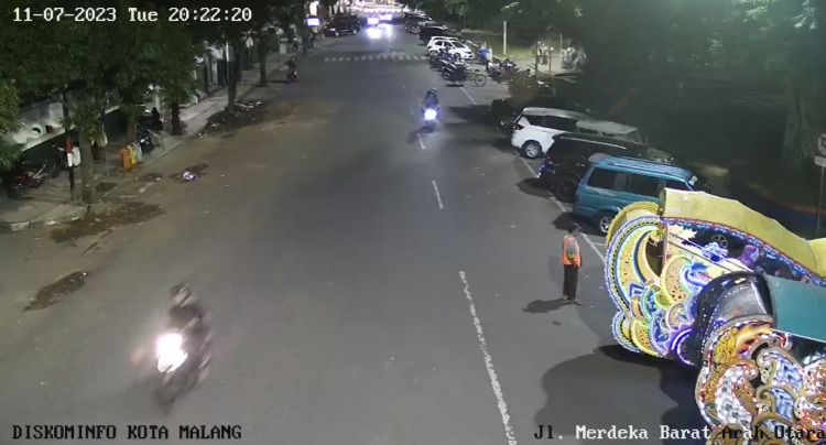 Cctv Jl. Merdeka Barat Arah Utara