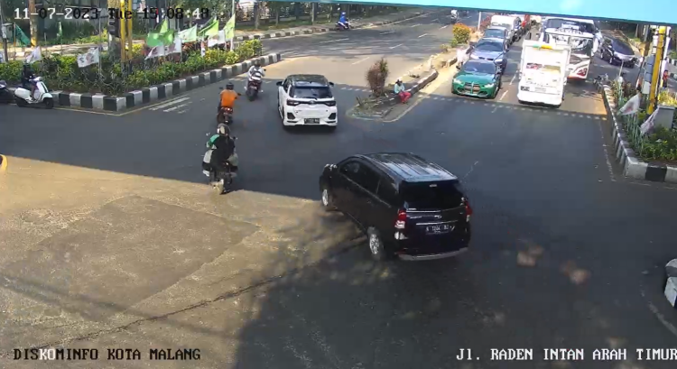 Cctv Jl. Raden Intan Arah Timur (fly Over) Jl Jend A Yani