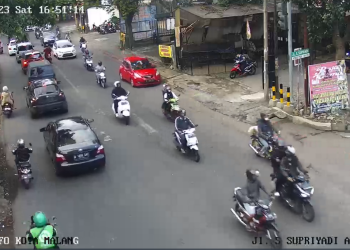 Cctv Jl. S. Supriadi Arah Utara Jl S. Supriadi