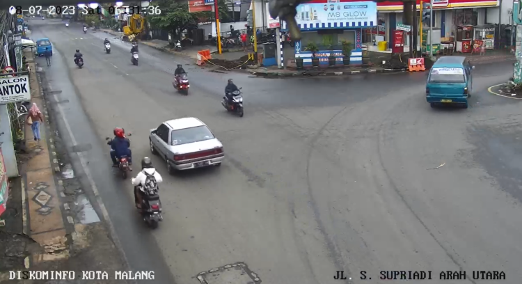 Cctv Jl. S. Supriadi Arah Utara Jl Nasional