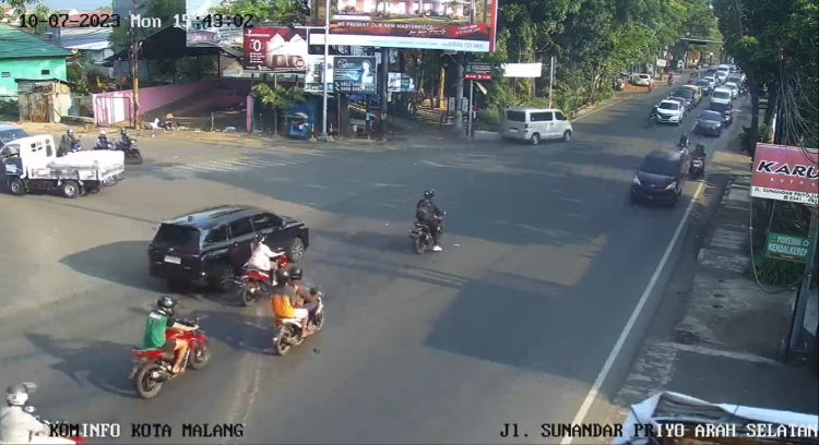 Cctv Jl. Sunandar Priyo Sudarmo Arah Selatan