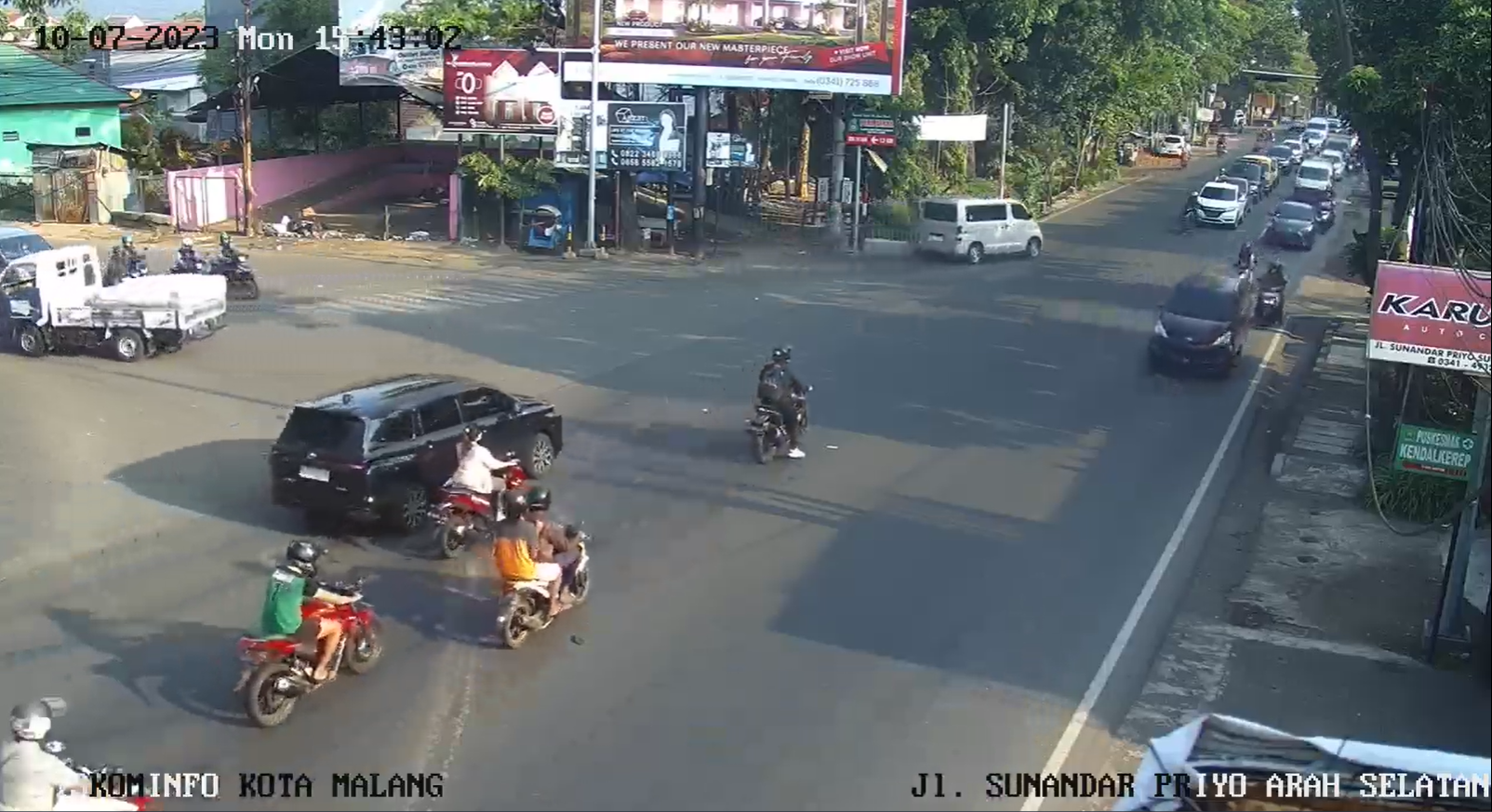 Cctv Jl. Sunandar Priyo Sudarmo Arah Selatan