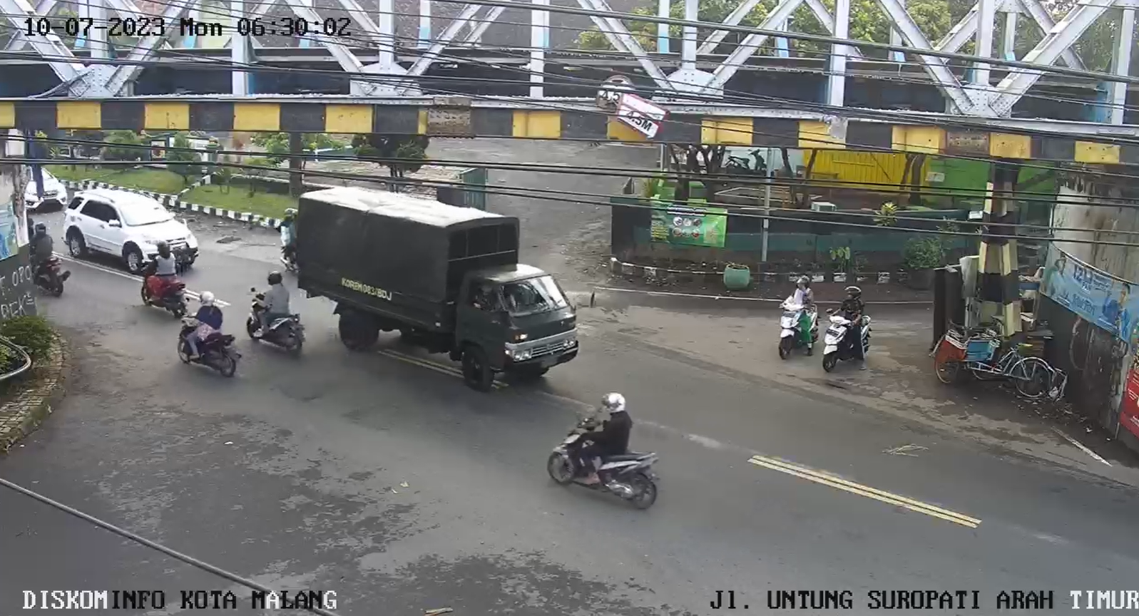 Cctv Jl. Untung Suropati Arah Timur Jl Panglima Sudirman