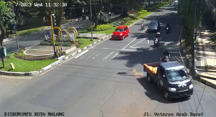 Cctv Jl. Veteran Arah Barat