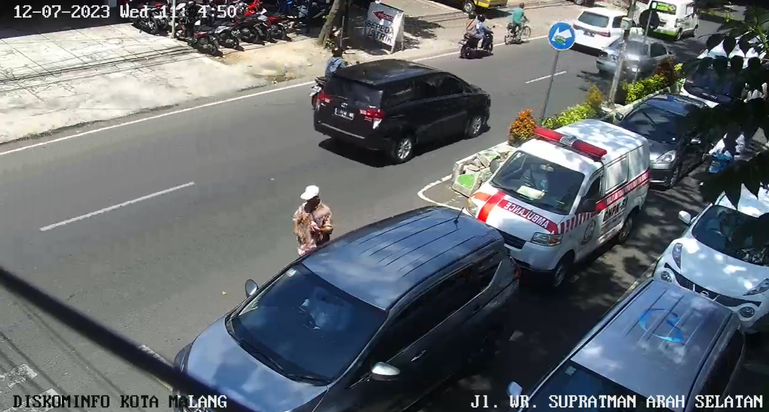 Cctv Jl. Wr. Supratman Arah Selatan