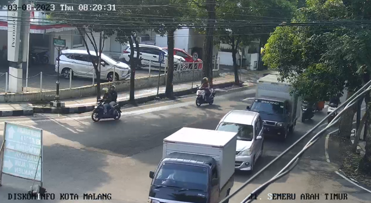 Cctv Jl Semeru Arah Timur Permata Bank Bromo Oro Oro Dowo