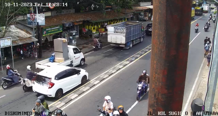 Cctv Jl. Kol Sugiono Arah Utara