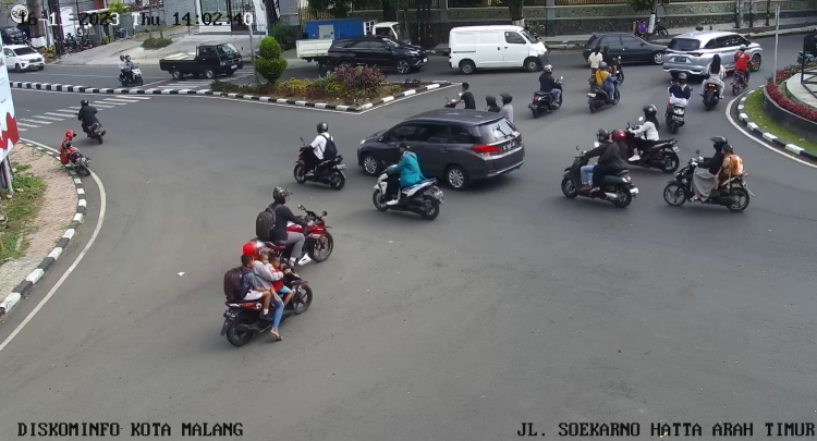 Cctv Jl. Soekarno Hatta Arah Timur Monumen Pesawat