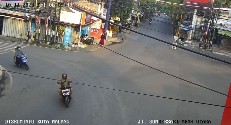 Cctv Jl. Sumber Sari Arah Utara Jl Veteran (depan Universitas Brawijaya)