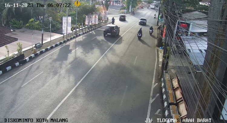 Cctv Jl. Tlogomas Arah Timur