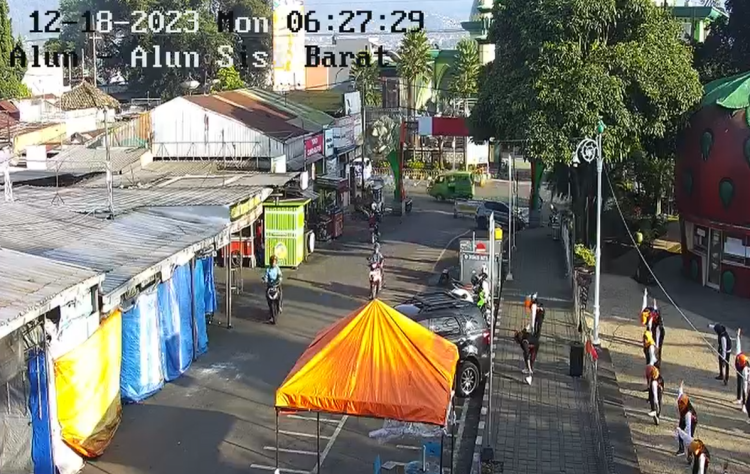 Cctv Alun Alun Sisi Barat Kota Batu
