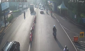 CCTV Dishub Depan Jatim Park 3 Arah Malang