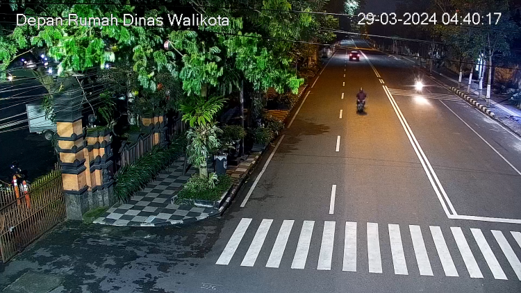 Cctv (kominfo) Depan Rumah Dinas Walikota Batu