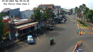 CCTV Dishub Pos Polisi 1 Alun alun Batu