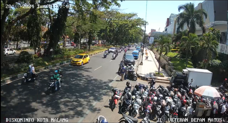 Cctv Jalan Veteran Depan Matos