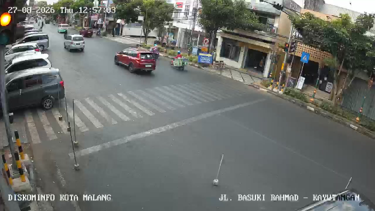 Jl Basuki Rachmad Kayutangan Zebra Cross