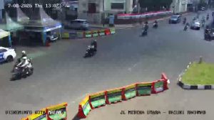 CCTV JL. Merdeka Utara Arah Utara