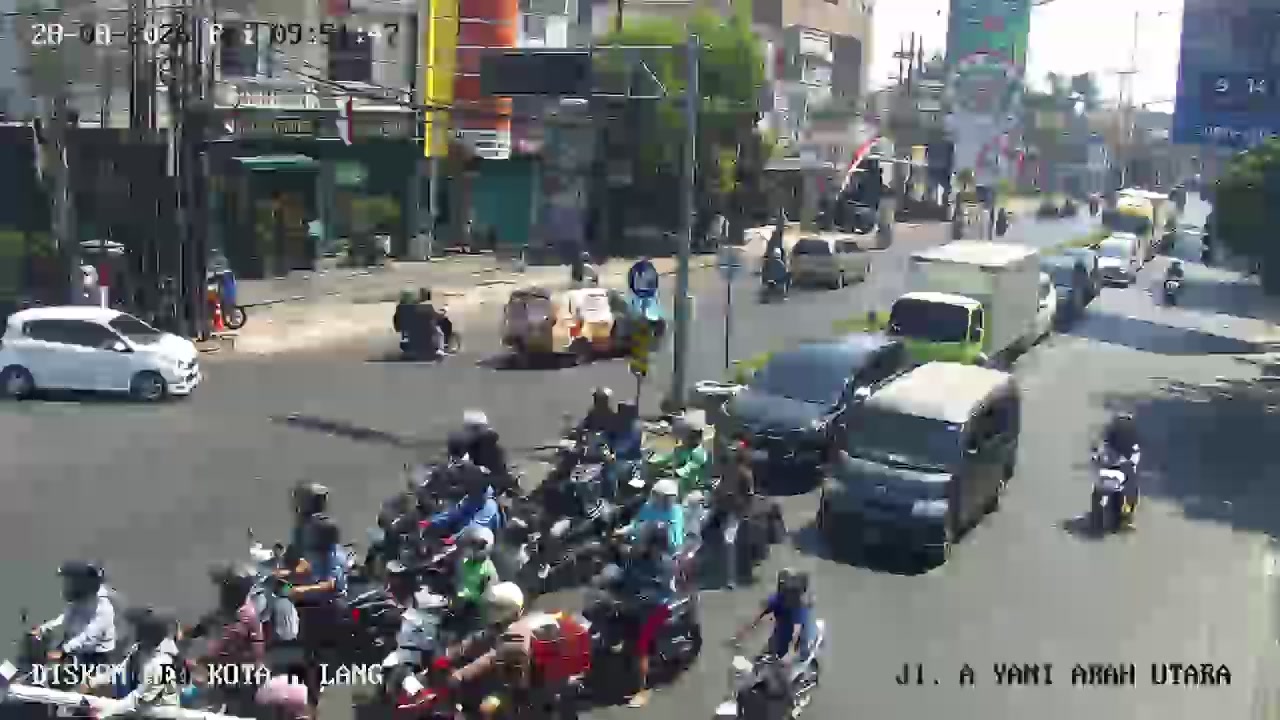 Cctv Jl. A Yani Arah Utara Masjid Sabilillah