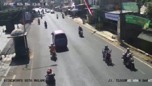 CCTV Jl. Tlogomas Arah Barat