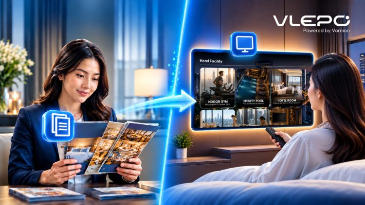 Dari Brosur Cetak Ke Digital Room Information
