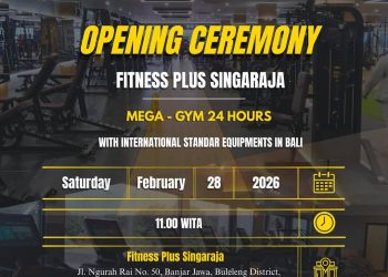 Fitness Plus Buka Mega Gym 24 Jam Pertama Di Singaraja