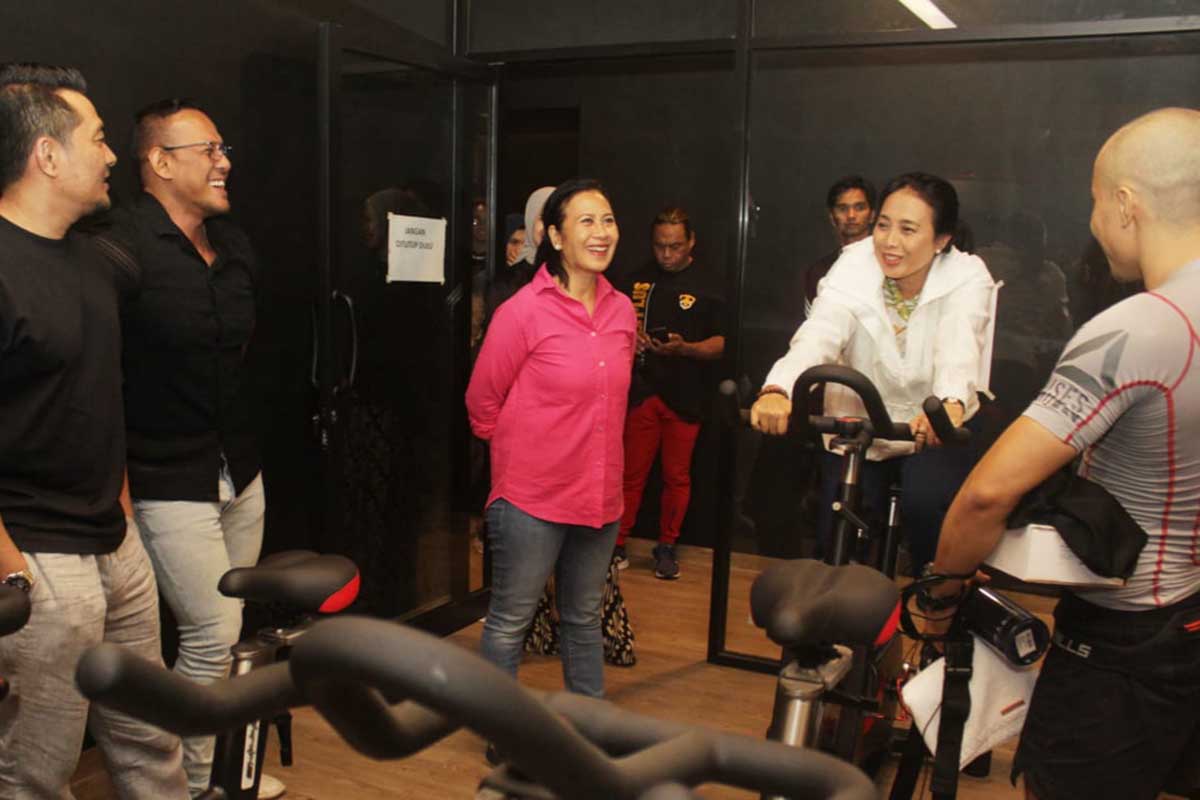 Open House Dihadiri Menteri Pemberdayaan Perempuan Dan Perlindungan Anak (pppa), I Gusti Ayu Bintang Darmawati