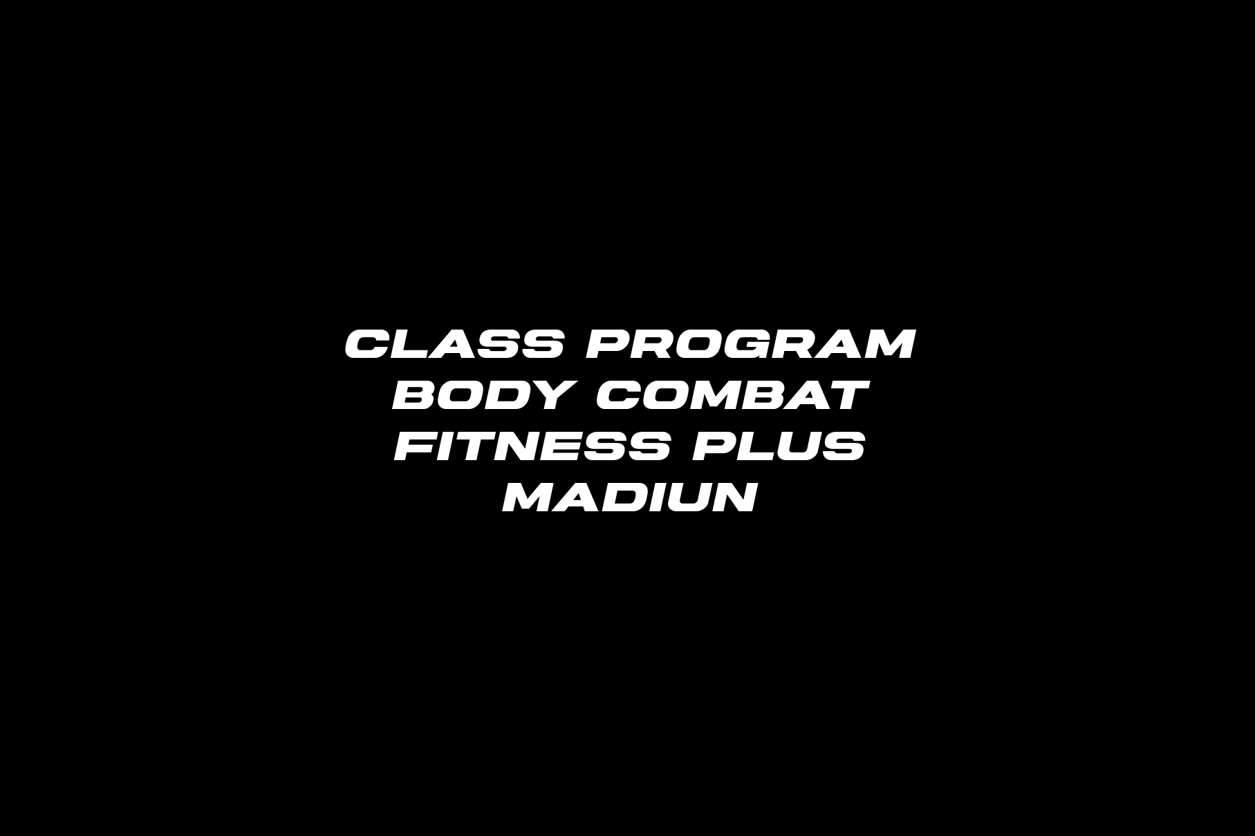 Body Combat