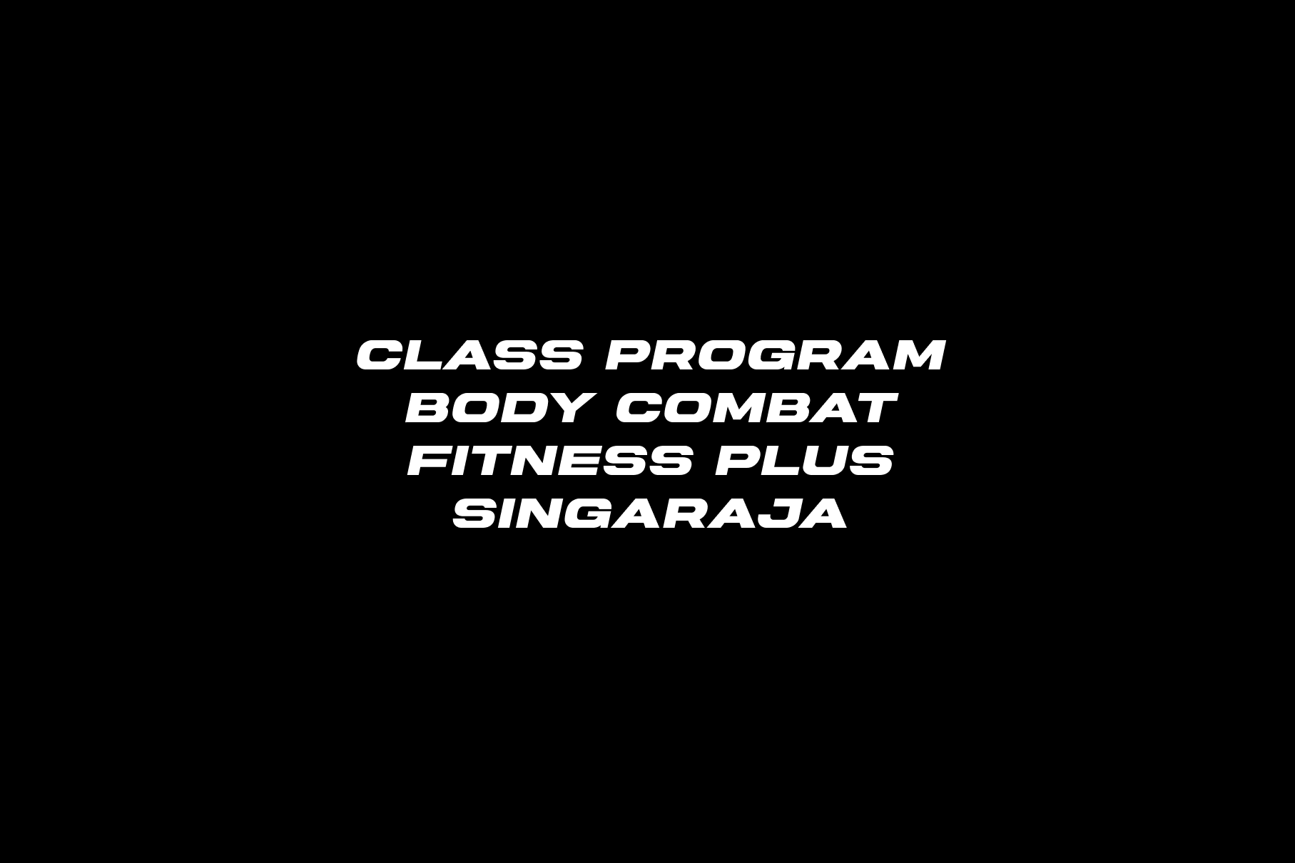 Body Combat