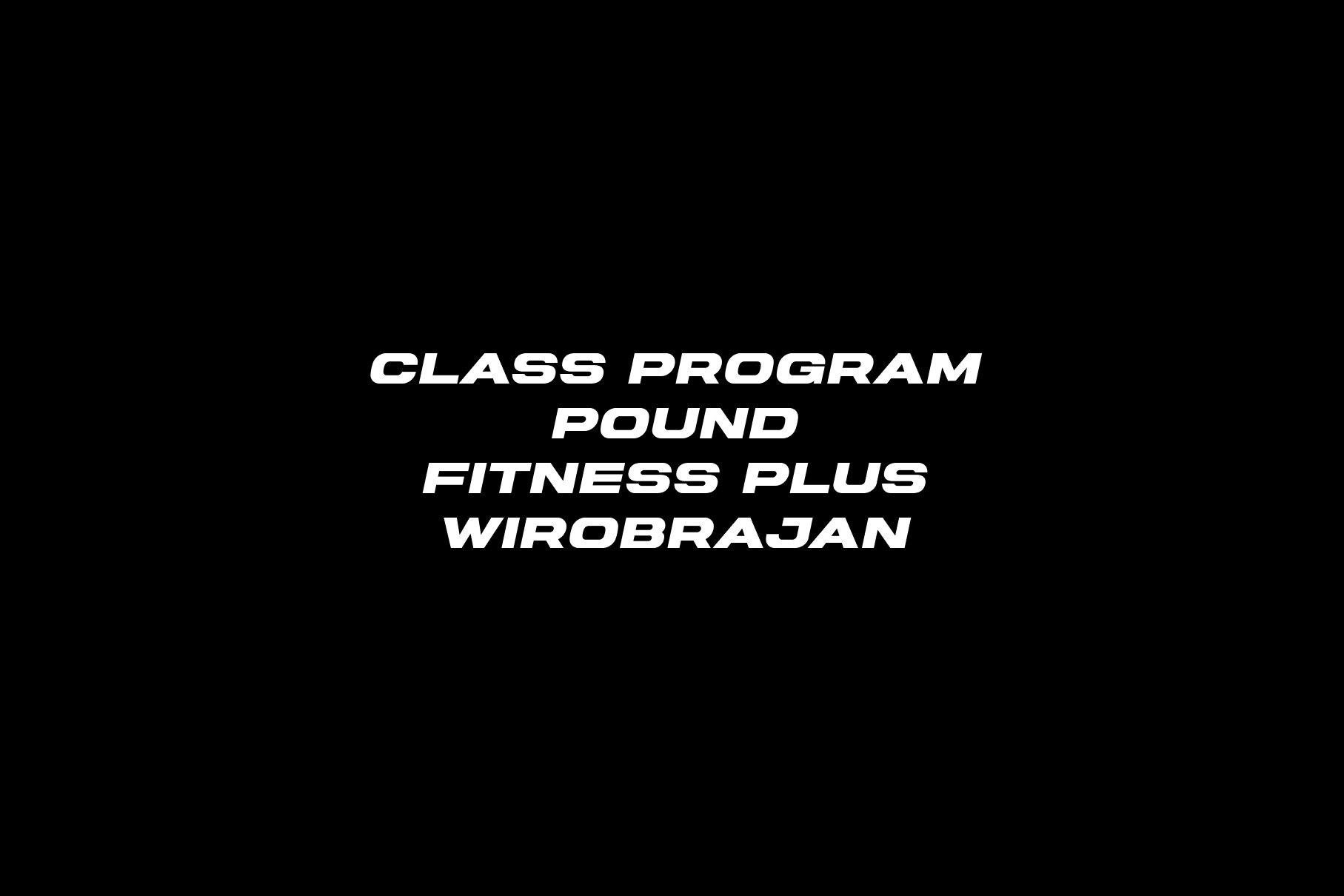 Body Pump
