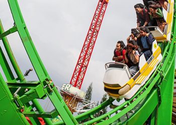 Science And Coaster Park Super Loop Coaster Jatim Park 1