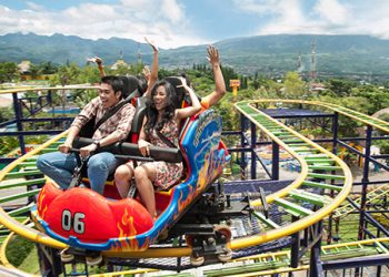 Science And Coaster Park Spinning Coaster Jatim Park 1