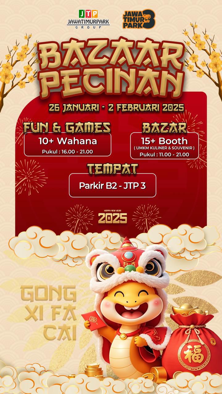 Jawa Timur Park 3 Bazaar Pecinan