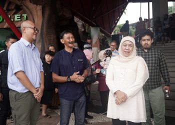 Kunjungan Gubernur Jawa Timur Ibu Khofifah Di Jatim Park 2