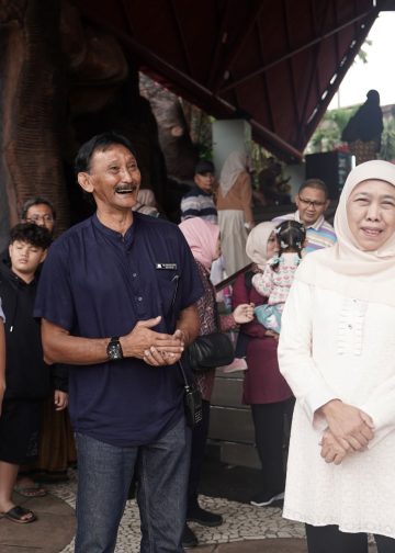 Kunjungan Gubernur Jawa Timur Ibu Khofifah Di Jatim Park 2