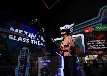 Sensasi VR Shooting Lawan Zombie Di Jatim Park 2