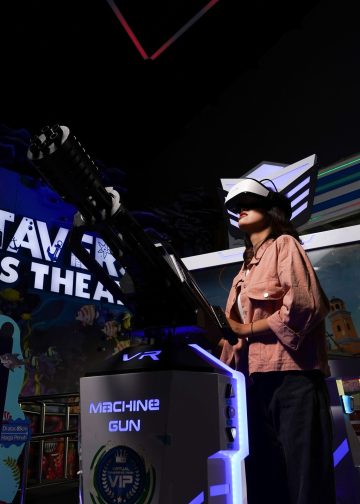 Sensasi VR Shooting Lawan Zombie Di Jatim Park 2