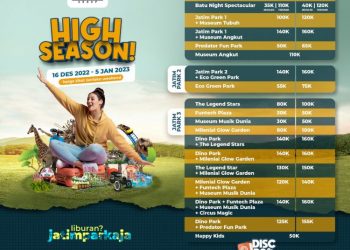 Publikasi Tiket Jawa Timur Park 2022 2023