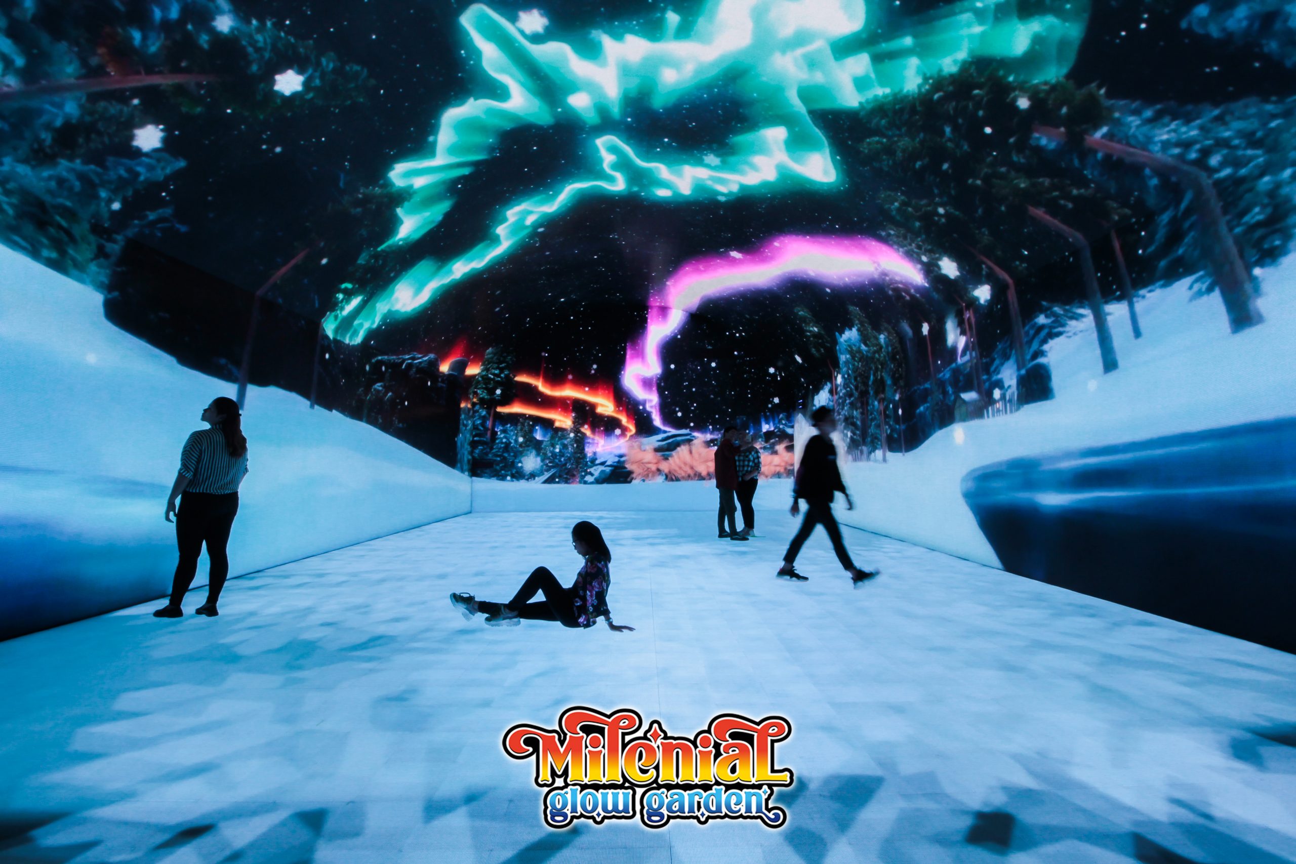 Logo Milenial Glow Garden