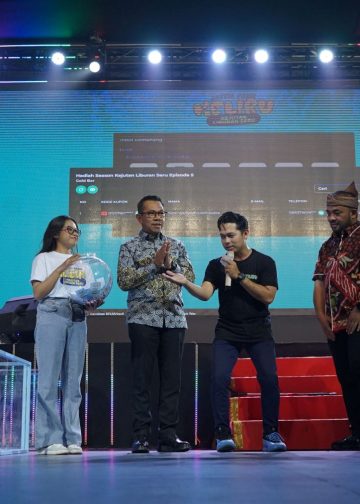 Kegiatan Pengundian Kejutan Liburan Seru Jawa Timur Park Group Episode 4 Pada Tanggal 30 April 2025 Kemarin Yang Bertempat Di Jawa Timur Park 3 Berlangsung Meriah