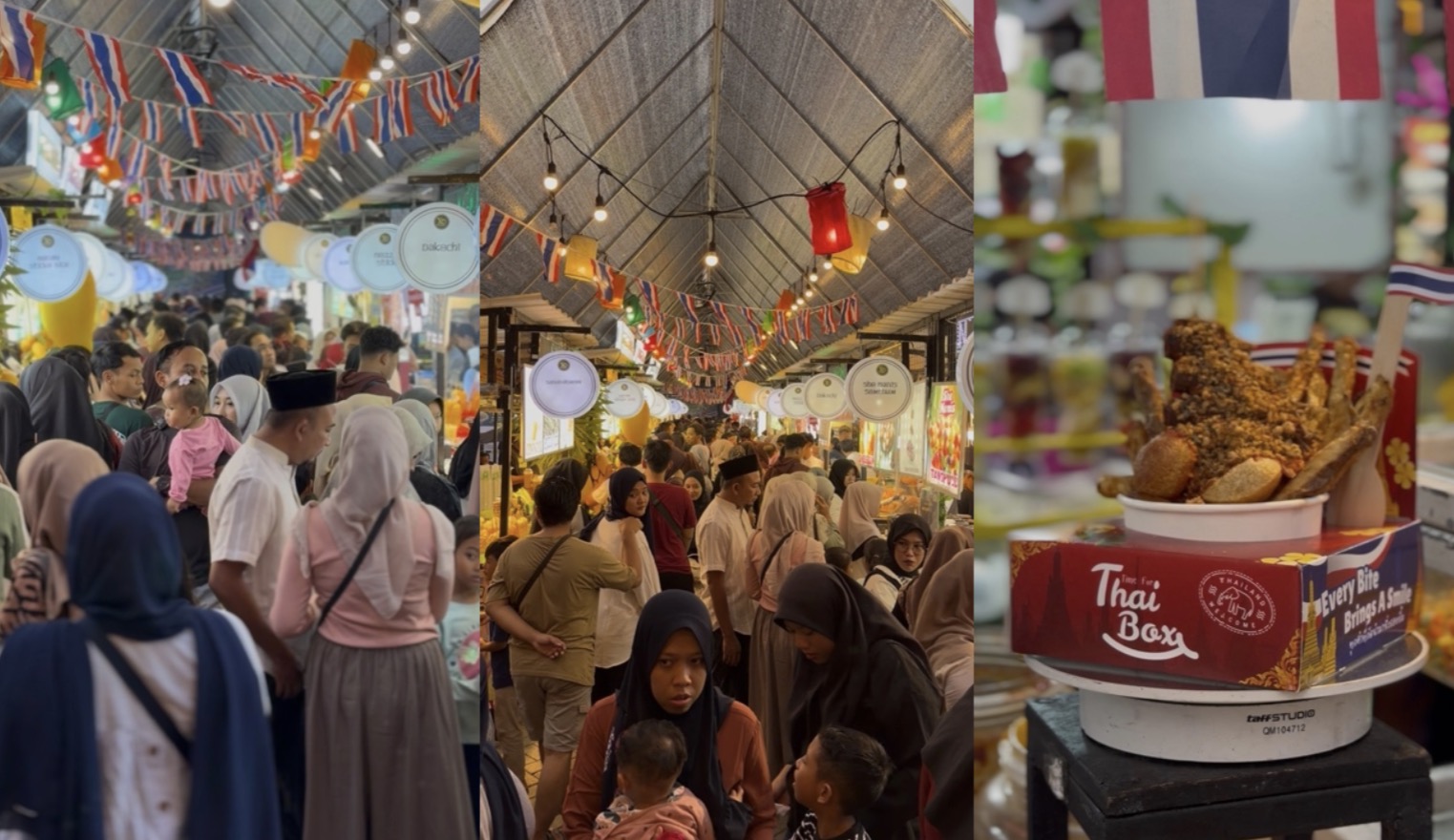 Sunthai Street Food Juga Menghadirkan Suasana Khas Street Food Thailand Melalui Dekorasi Tematik